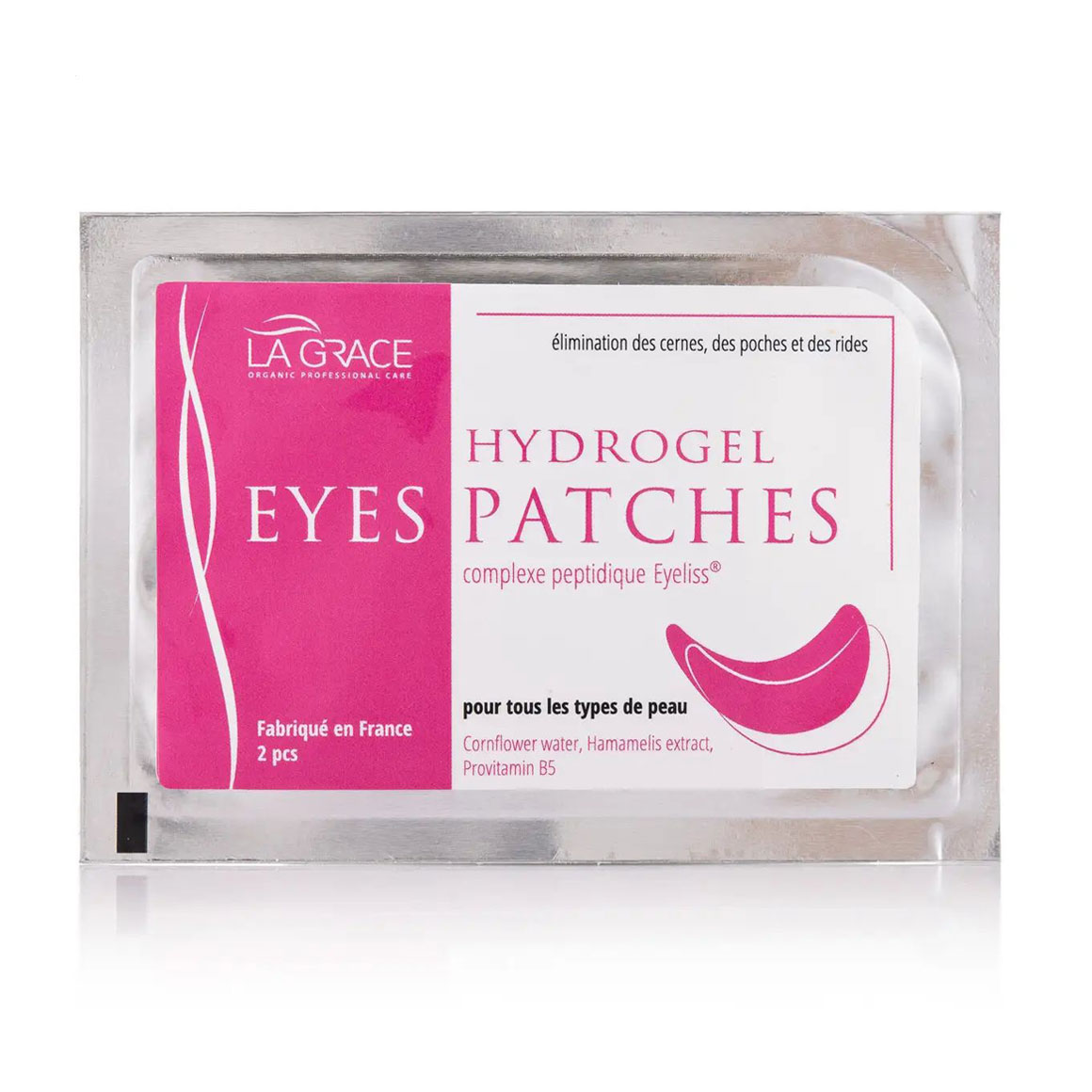 Гідрогелеві патчі для шкіри навколо очей La Grace Hydrogel Eyes Patches, 2 шт